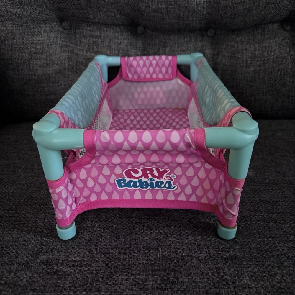 Cry Babies Baby Doll Pretend Play Pen Good Condition